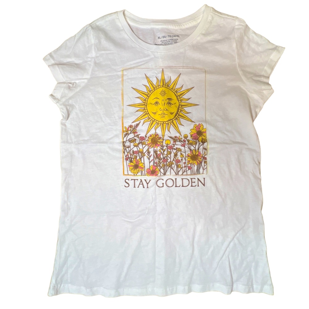 A15 Girls STAY GOLDEN Tee